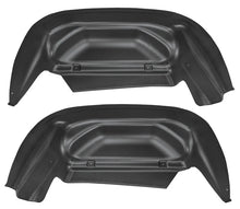 Load image into Gallery viewer, Husky Liners 14-15 Chevy/GMC Silverado/Sierra Black Rear Wheel Well Guards - Main Product View