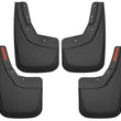 Load image into Gallery viewer, Husky Liners 14-17 Chevy Silverado 1500 / 15-16 Silverado 2500 HD Front and Rear Mud Guards - Black - Main Product View
