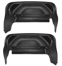 Load image into Gallery viewer, Husky Liners 14-17 GMC Sierra Black Rear Wheel Well Guards - Main Product View