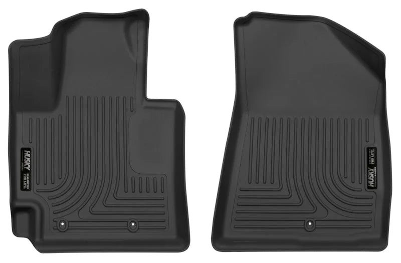 Husky Liners 14-18 Kia Soul Black Front Floor Liners - Main Product View