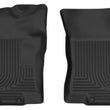 Load image into Gallery viewer, Husky Liners 14-18 Nissan Rogue / 14-15 Nissan X-Trail X-Act Contour Black Front Floor Liners - Main Product View