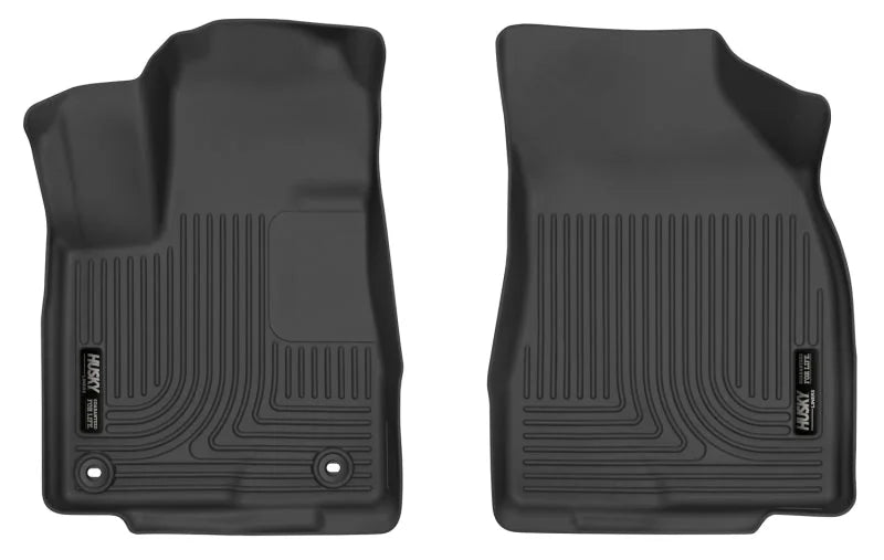Husky Liners 14-18 Toyota Highlander X-Act Contour Black Front Floor Liners - Main Product View