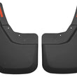 Load image into Gallery viewer, Husky Liners 14 Chevrolet Silverado 1500 Black Custom Mud Guards - Main Product View