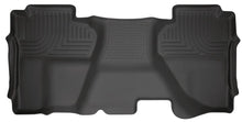 Load image into Gallery viewer, Husky Liners 14 Chevrolet Silverado/14 GMC Sierra 1500 Weatherbeater Black 2nd Seat Floor Liner - Main Product View