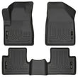 Load image into Gallery viewer, Husky Liners 14 Jeep Cherokee WeatherBeater Black Front and Second Seat Floor Liners - Main Product View