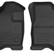 Load image into Gallery viewer, Husky Liners 15-17 Ford Explorer WeatherBeater Black Front Floor Liners - Main Product View