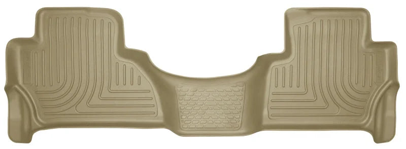 Husky Liners 15-18 Cadillac Escalade WeatherBeater 2rd Row Tan Floor Liner - Main Product View