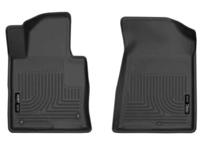 Husky Liners 15-19 Sonata/16-20 Kia Optima Exc. Hybrid Models X-act Contour Series Front Liners BLK - Additional View 7