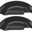 Load image into Gallery viewer, Husky Liners 15-20 Ford F-150 Black Rear Wheel Well Guards - Main Product View