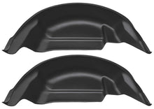 Load image into Gallery viewer, Husky Liners 15-20 Ford F-150 Black Rear Wheel Well Guards - Main Product View