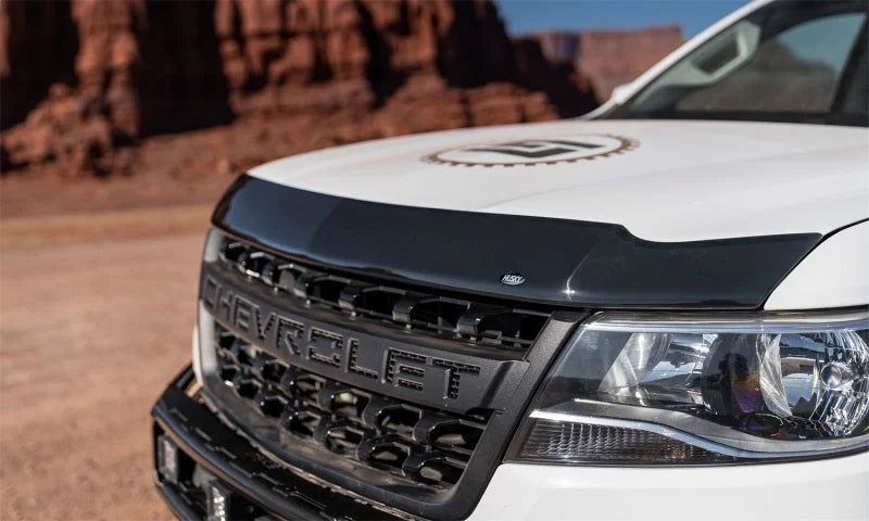 Husky Liners 15-22 GMC Canyon Aeroskin Hood Protector - Smoke - Main Product View