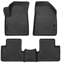 Load image into Gallery viewer, Husky Liners 15-22 Jeep Cherokee WeatherBeater Combo Black Floor Liners - Main Product View
