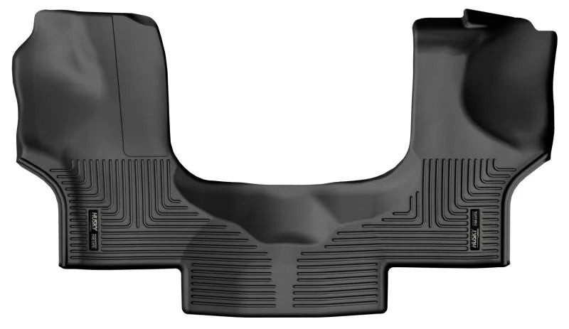 Husky Liners 15-23 Chevrolet Express/GMC Savana 1500/2500/3500 WeatherBeater Black Floor Liners - Main Product View