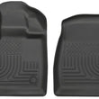Load image into Gallery viewer, Husky Liners 15-23 Ford F-150 Standard Cab Pickup WeatherBeater Front Black Floor Liners - Main Product View