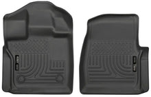 Load image into Gallery viewer, Husky Liners 15-23 Ford F-150 Standard Cab Pickup WeatherBeater Front Black Floor Liners - Main Product View