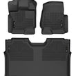 Load image into Gallery viewer, Husky Liners 15-23 Ford F-150 SuperCrew Weatherbeater Black Front &amp; 2nd Seat Floor Liners - Main Product View