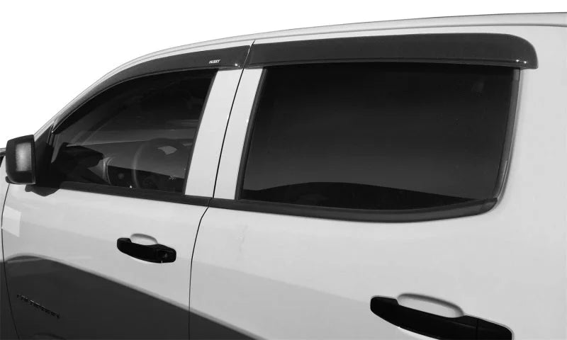 Husky Liners 15-24 Chevrolet Colorado/GMC Canyon CC Ventvisor Low Profile (4pc) - Smoke - Side View