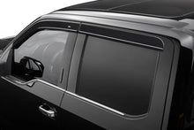 Load image into Gallery viewer, Husky Liners 15-24 Ford F-150 (Incl. Raptor/Lightning) Ventvisor Low Profile (4pc) - Smoke - Back View