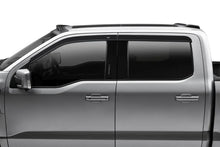 Load image into Gallery viewer, Husky Liners 15-24 Ford F-150 (Incl. Raptor/Lightning) Ventvisor Low Profile (4pc) - Smoke - Installation View