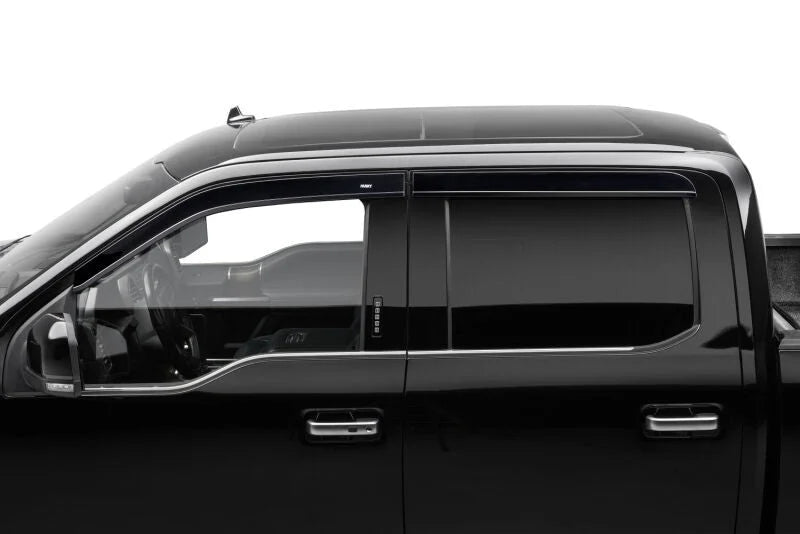 Husky Liners 15-24 Ford F-150 (Incl. Raptor/Lightning) Ventvisor Low Profile (4pc) - Smoke - Additional View 5