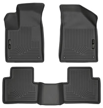 Load image into Gallery viewer, Husky Liners 15 Chrysler 200 Weatherbeater Black Front and Second Seat Floor Liners - Main Product View