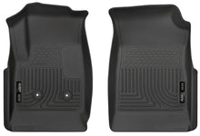 Load image into Gallery viewer, Husky Liners 15 Colorado Crew Cab/Ext Cab WeatherBeater Black Front Floor Liner - Main Product View