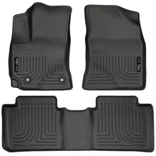 Load image into Gallery viewer, Husky Liners 15 Toyota Corolla Weatherbeater Black Front &amp; 2nd Seat Floor Liners - Main Product View