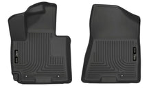 Load image into Gallery viewer, Husky Liners 16-17 Hyundai Tucson Black Front Floor Liners - Main Product View
