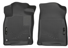 Load image into Gallery viewer, Husky Liners 16-18 Honda Civic X-Act Contour Black Front Floor Liners - Main Product View