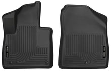 Load image into Gallery viewer, Husky Liners 16-18 Kia Sorento X-Act Contour Black Front Floor Liners - Main Product View