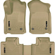 Load image into Gallery viewer, Husky Liners 16-22 Dodge Durango Weatherbeater Tan Front &amp; 2nd Seat Floor Liners - Main Product View