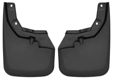 Load image into Gallery viewer, Husky Liners 16-22 Toyota Tacoma w/ OE Fender Flares Custom Molded Front Mud Guards - Black - Main Product View