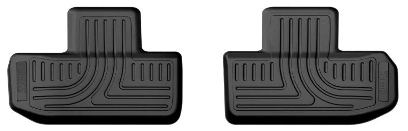 Husky Liners 16-23 Dodge Challenger X-Act 2nd Seat Floor Liner - Blk - Main Product View