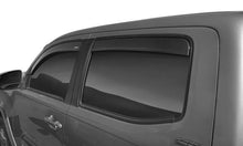 Load image into Gallery viewer, Husky Liners 16-23 Toyota Tacoma DC In-Channel Mount Ventvisor Low Profile (4pc) - Smoke - Side View