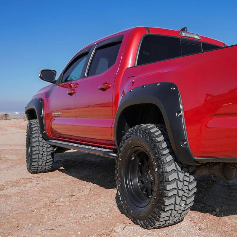 Husky Liners 16-23 Toyota Tacoma Pocket Style Fender Flares - 4 Piece Set - Main Product View