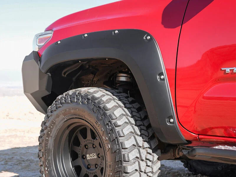 Husky Liners 16-23 Toyota Tacoma Pocket Style Fender Flares - 4 Piece Set - Side View