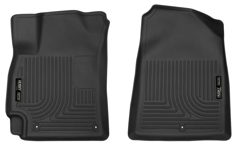 Husky Liners 17-18 Hyundai Elantra X-Act Contour Black Front Floor Liners - Main Product View