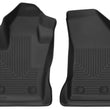 Load image into Gallery viewer, Husky Liners 17-18 Jeep Compass X-Act Contour Black Front Floor Liners - Main Product View