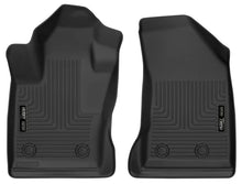 Load image into Gallery viewer, Husky Liners 17-18 Jeep Compass X-Act Contour Black Front Floor Liners - Main Product View