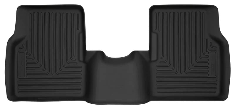 Husky Liners 17-18 Jeep Compass X-Act Contour Black Second Row Floor Liners - Main Product View
