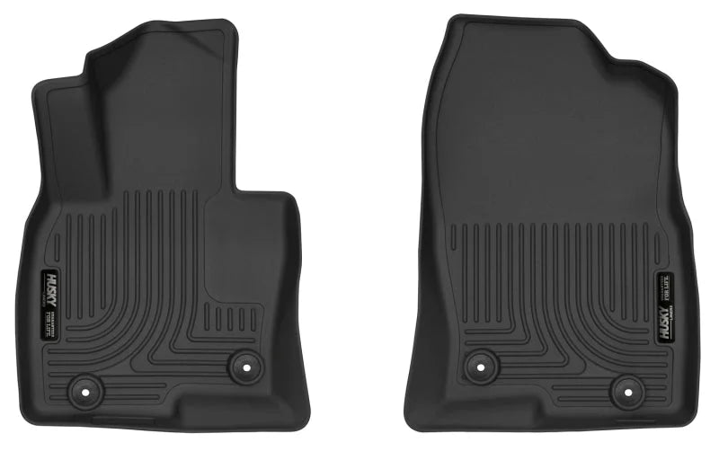 Husky Liners 17-18 Mazda CX-5 X-Act Contour Front Row Black Floor Liners - Main Product View