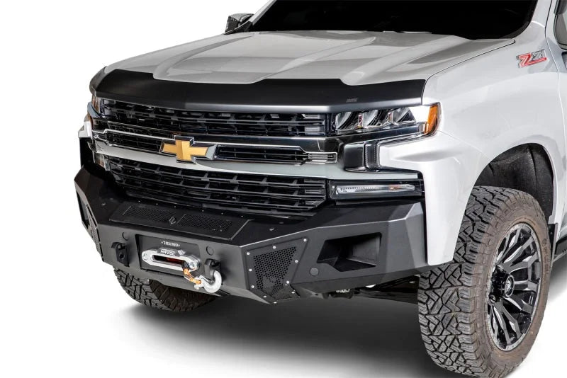 Husky Liners 17-19 Chevy Silverado 2500/3500 Aeroskin - Matte Black - Main Product View
