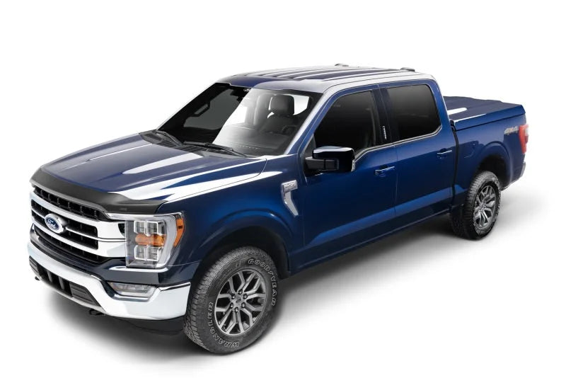 Husky Liners 17-20 Ford F-150 Raptor Aeroskin Low Profile - Matte Black - Side View
