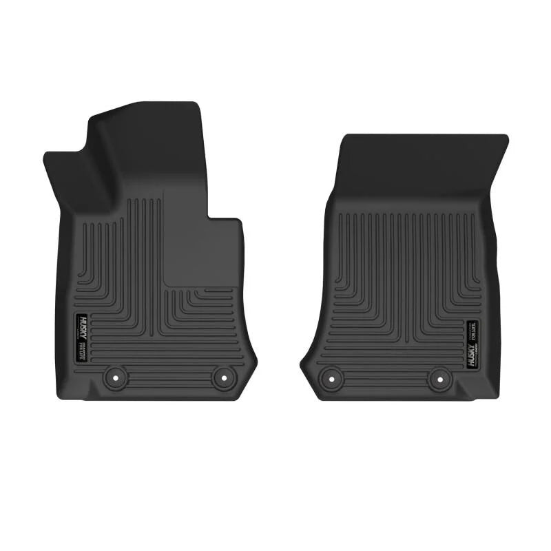 Husky Liners 17-22 Mercedes-Benz GLC300 Front Floor Liners - Black - Main Product View