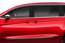 Load image into Gallery viewer, Husky Liners 17-23 Chrysler Pacifica Ventvisor Low Profile (4pc) - Chrome - Back View