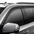 Load image into Gallery viewer, Husky Liners 17-24 Nissan Titan CC/16-24 Nissan Titan XD CC Ventvisor Low Profile 4pc - Matte Black - Main Product View