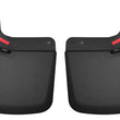 Load image into Gallery viewer, Husky Liners 17 Ford F-250 Super Duty / F-350 Super Duty Rear Mud Guards (w/ Flares) Black - Main Product View
