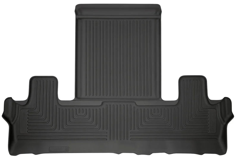 Husky Liners 18-22 Ford Expedition Max Ltd./Plat./XL/XLT WeatherBeater Black 3rd Seat Floor Liner - Main Product View