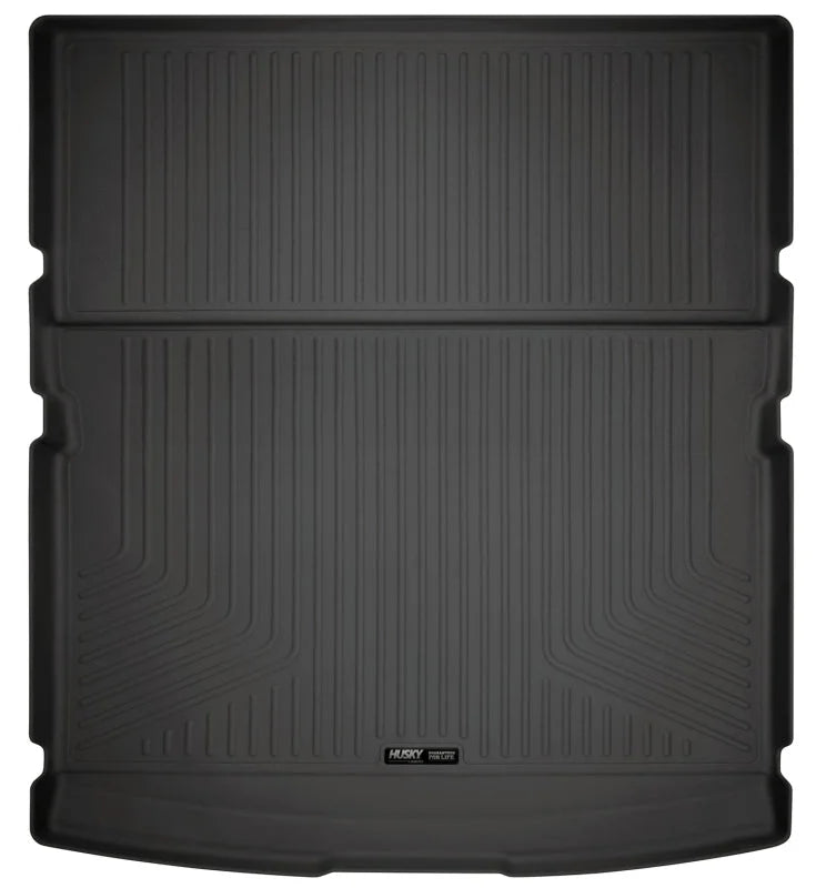 Husky Liners 18-22 Ford Expedition Max WeatherBeater Black Rear Cargo Liner (Behind 3rd Row Seat) - Main Product View