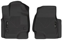 Load image into Gallery viewer, Husky Liners 18-22 Ford Expedition WeatherBeater Black Front Floor Liners - Main Product View